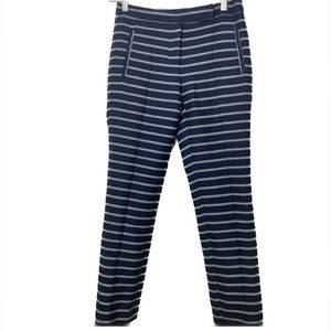 Zara Basic Stripped Pants w/Pockets Made in Spain